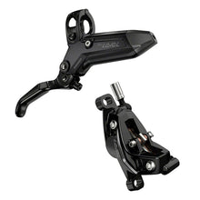 SRAM Level Silver Stealth Disc Brake Lever - Front Post Mount 4-Piston Aluminum Lever SS Hardware BLK C1