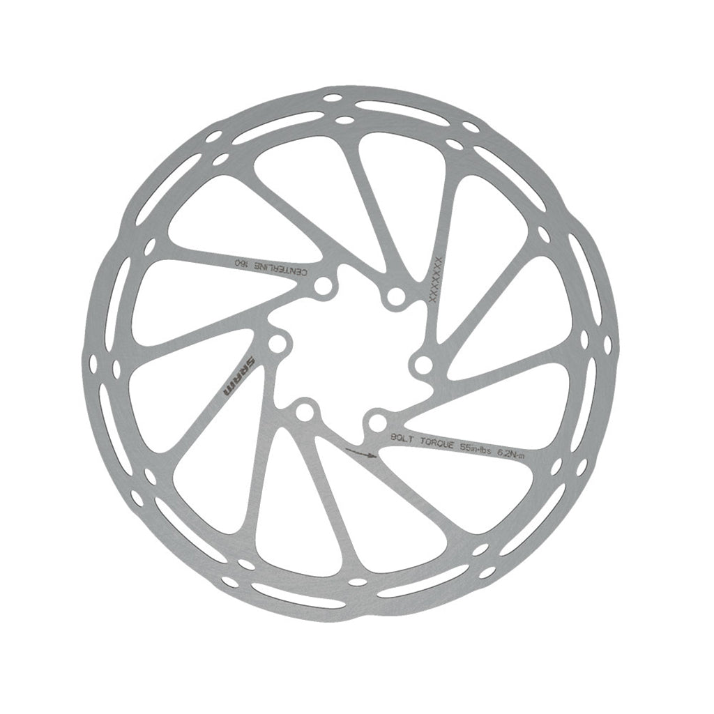 SRAM CenterLine Disc Brake Rotor - 203mm 6-Bolt 1.85mm