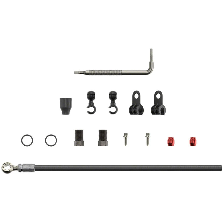 SRAM Disc Brake Hose Kit - Silver Banjo 2000mm