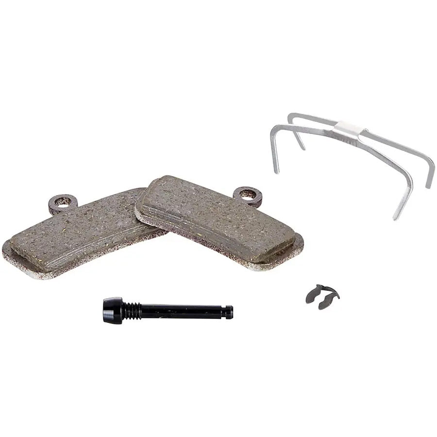 SRAM Disc Brake Pads - Organic Compound Steel Backed Powerful For Trail Guide G2