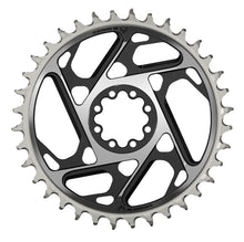 SRAM XX SL Eagle T-Type Direct Mount Chainring - 38t 12-Speed 8-Bolt Direct Mount 0mm Offset Aluminum BLK/Silver D1