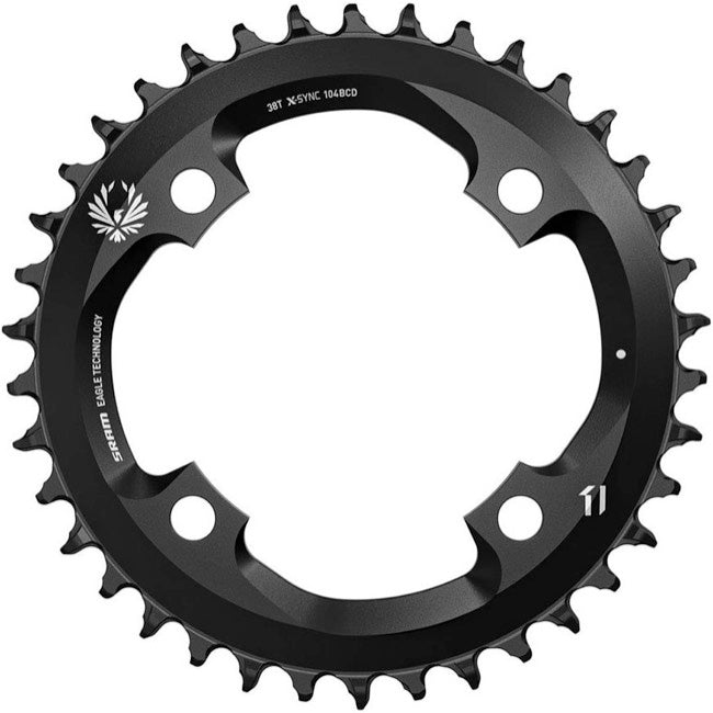 SRAM Eagle X-SYNC 2 Chainring - 38t 104 BCD Steel Black