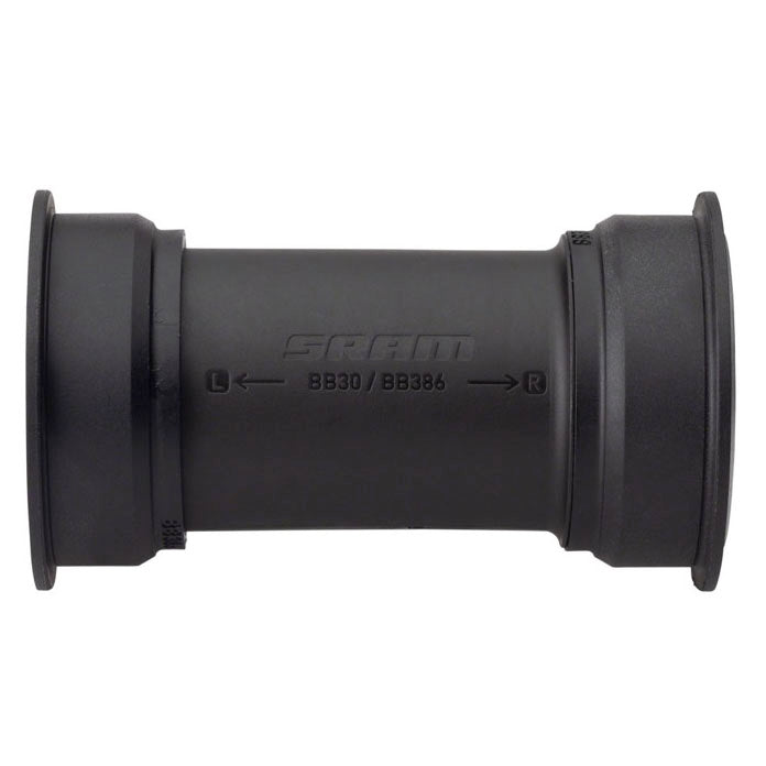 SRAM DUB PressFit BB386 Bottom Bracket - 386 EVO 86mm Road Black