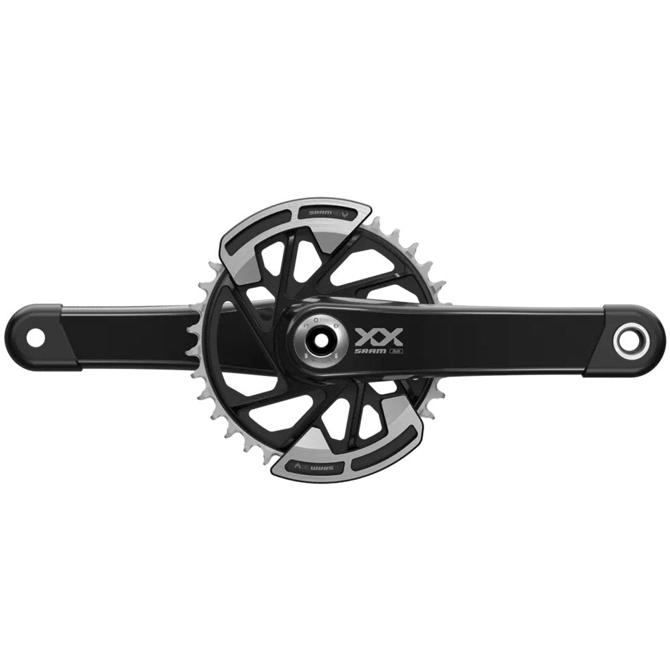 SRAM XX Eagle T-Type Wide Crankset - 170mm 12-Speed 32t Chainring Direct Mount 2-Guards DUB Spindle Interface BLK