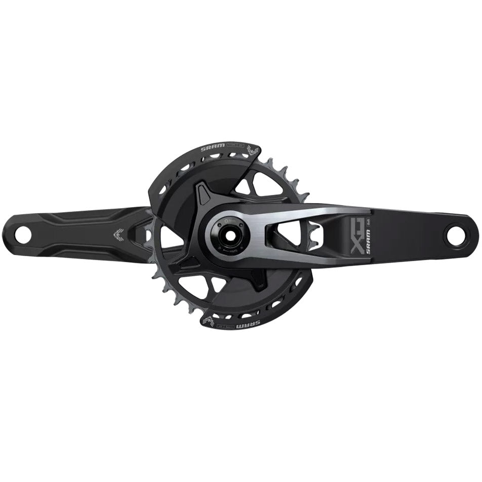 SRAM X0 Eagle T-Type Wide Crankset - 175mm 12-Speed 32t Chainring Direct Mount 2-Guards DUB Spindle Interface BLK V2