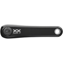 SRAM XX Eagle T-Type AXS Wide Left Crank Arm Power Meter Spindle - 165mm 12-Speed DUB Spindle Interface Carbon BLK D1