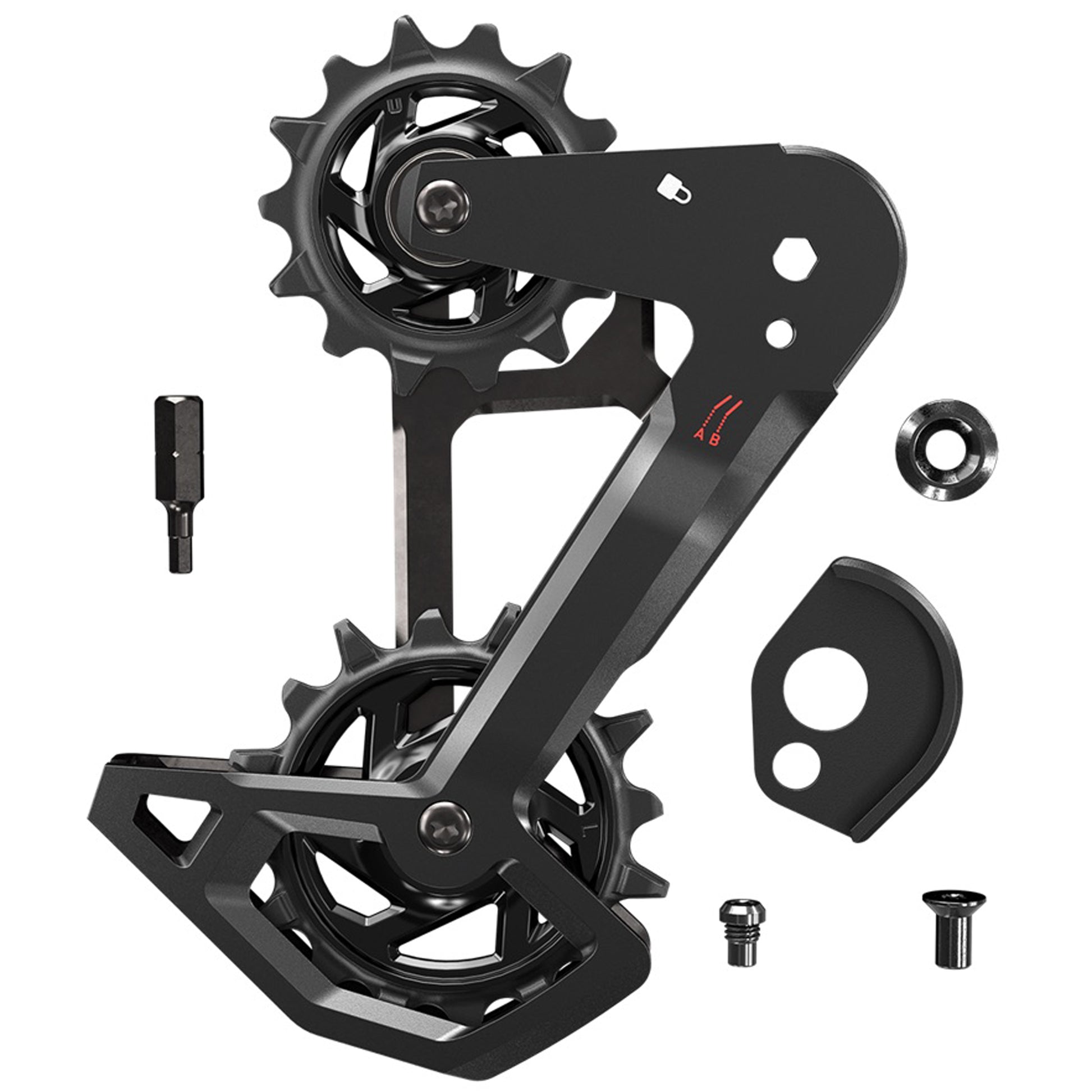 SRAM Eagle T-Type AXS Rear Derailleur Cage Kit - Compatible all Eagle T-Type Rear Derailleurs Aluminum Cage
