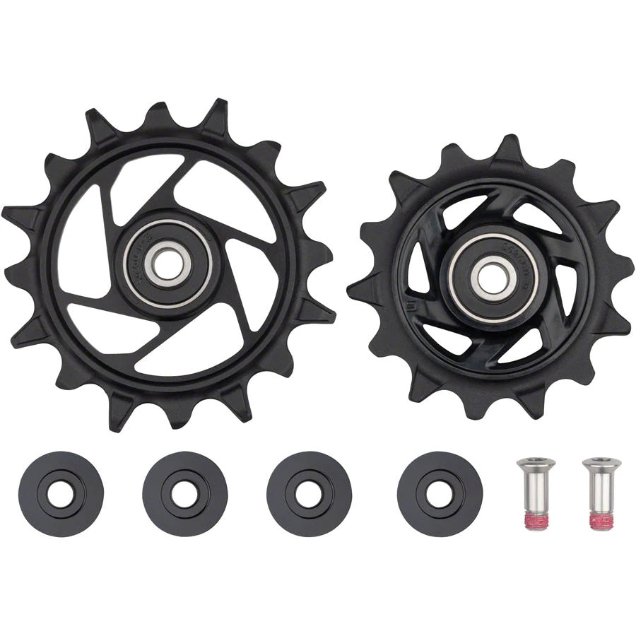 SRAM XX Eagle T-Type AXS Rear Derailleur Pulley Kit - 14t Upper 16t Lower