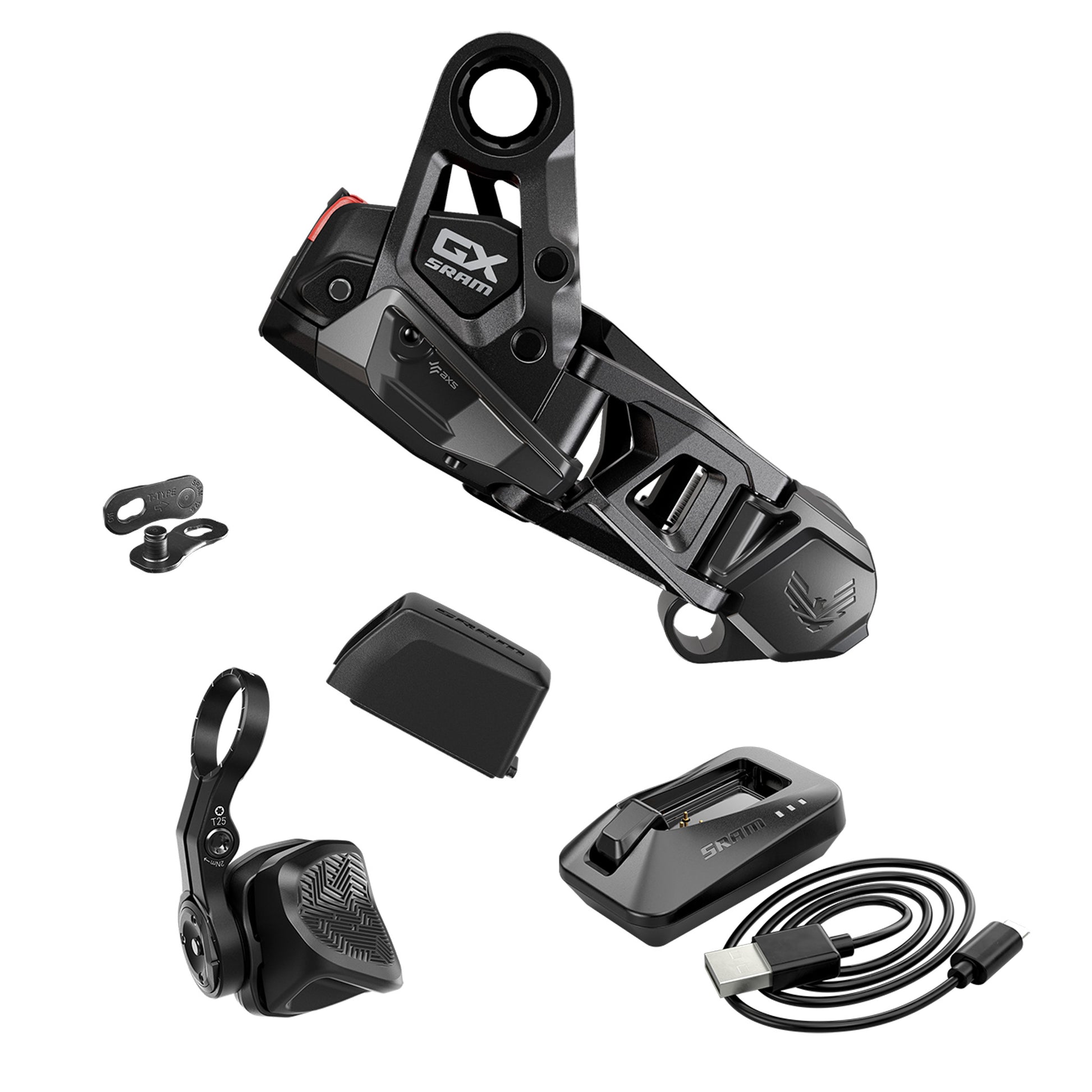 SRAM GX Eagle T-Type Rear Derailleur AXS Upgrade Kit - Converts Eagle 70 90 Mechanical Rear Derailleurs to AXS Electronic