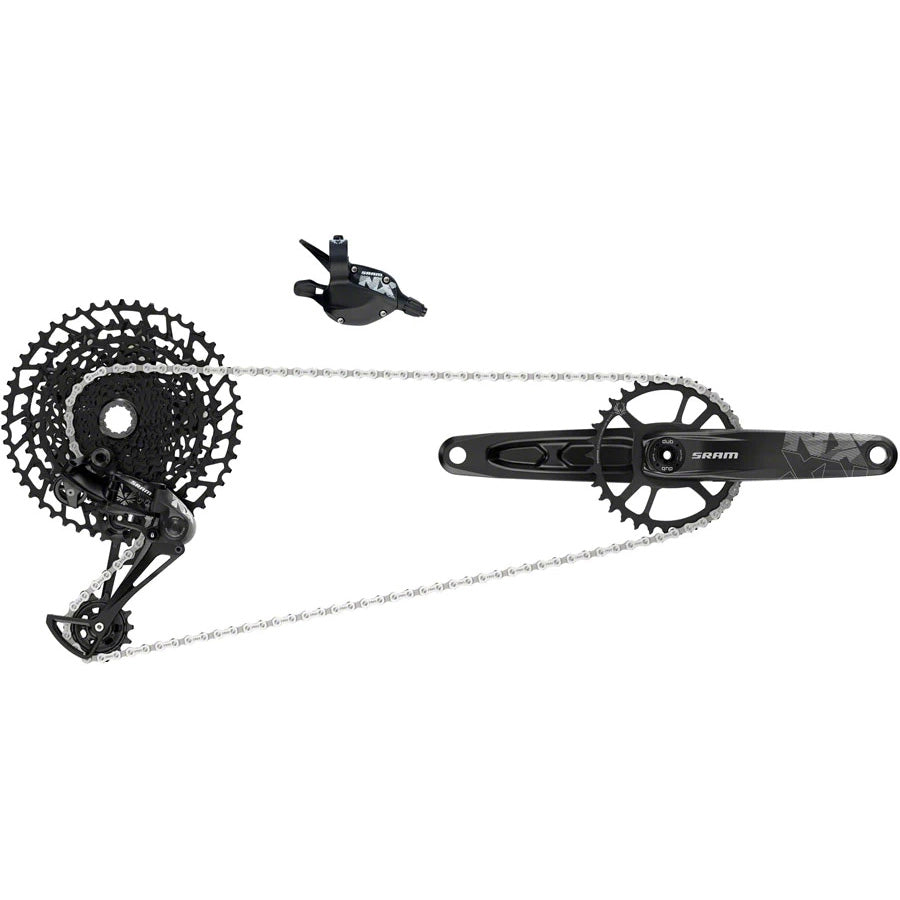 SRAM NX Eagle Groupset 175mm 32 Tooth DUB Crank Rear Derailleur 11-50 12-Speed Cassette Trigger Shifter Chain