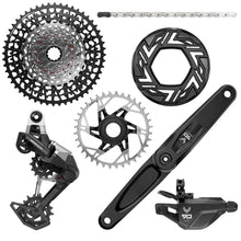 SRAM Eagle 90 Ebike Groupset -  165mm  Bosch 36T Clip-on Guard Chain XS-1275 10-52t Single Click Shifter Rear Derailleur