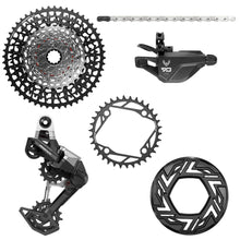 SRAM Eagle 90 Ebike Groupset - No Crank 34T 104bcd Clip-on Guard Chain XS-1275 10-52t Single Click Shifter Rear Derailleur