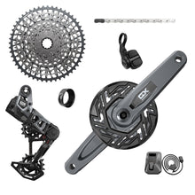 SRAM GX Eagle T-Type Ebike AXS Groupset - 104BCD 34T Clip-On Guard Derailleur Shifter 10-52t Cassette Arms not included