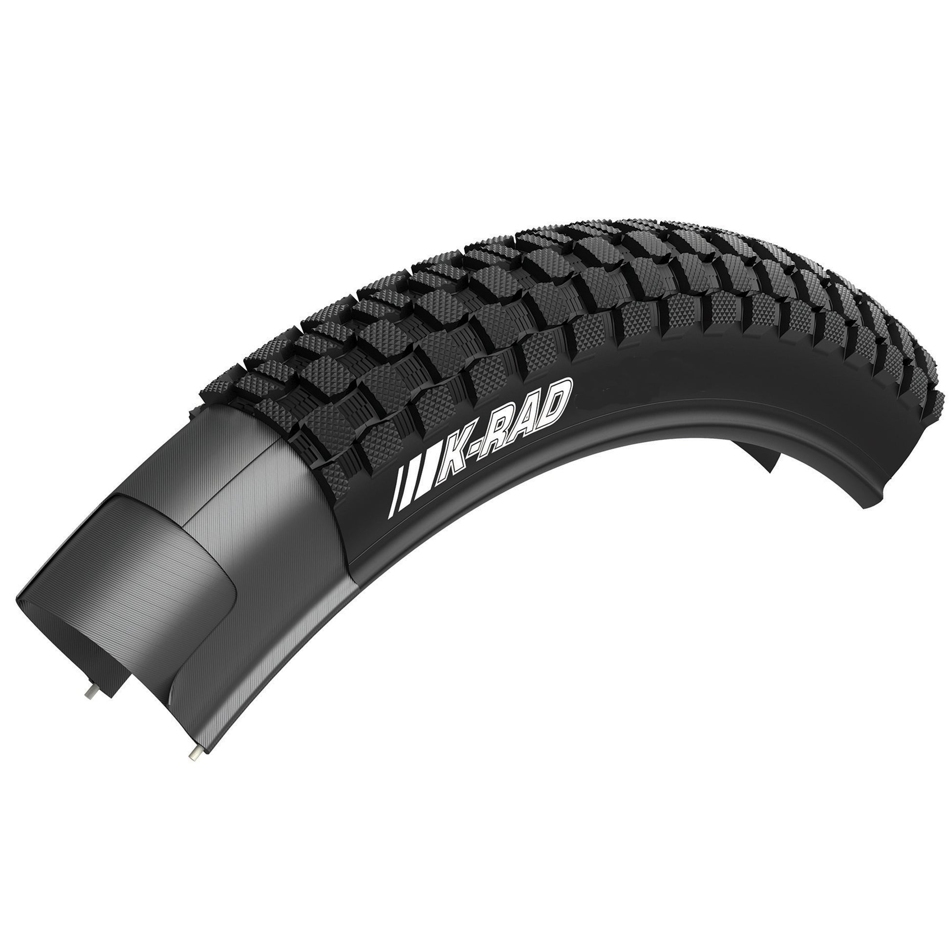 Kenda K-Rad Tire - 24 x 2.3 Clincher Wire Black