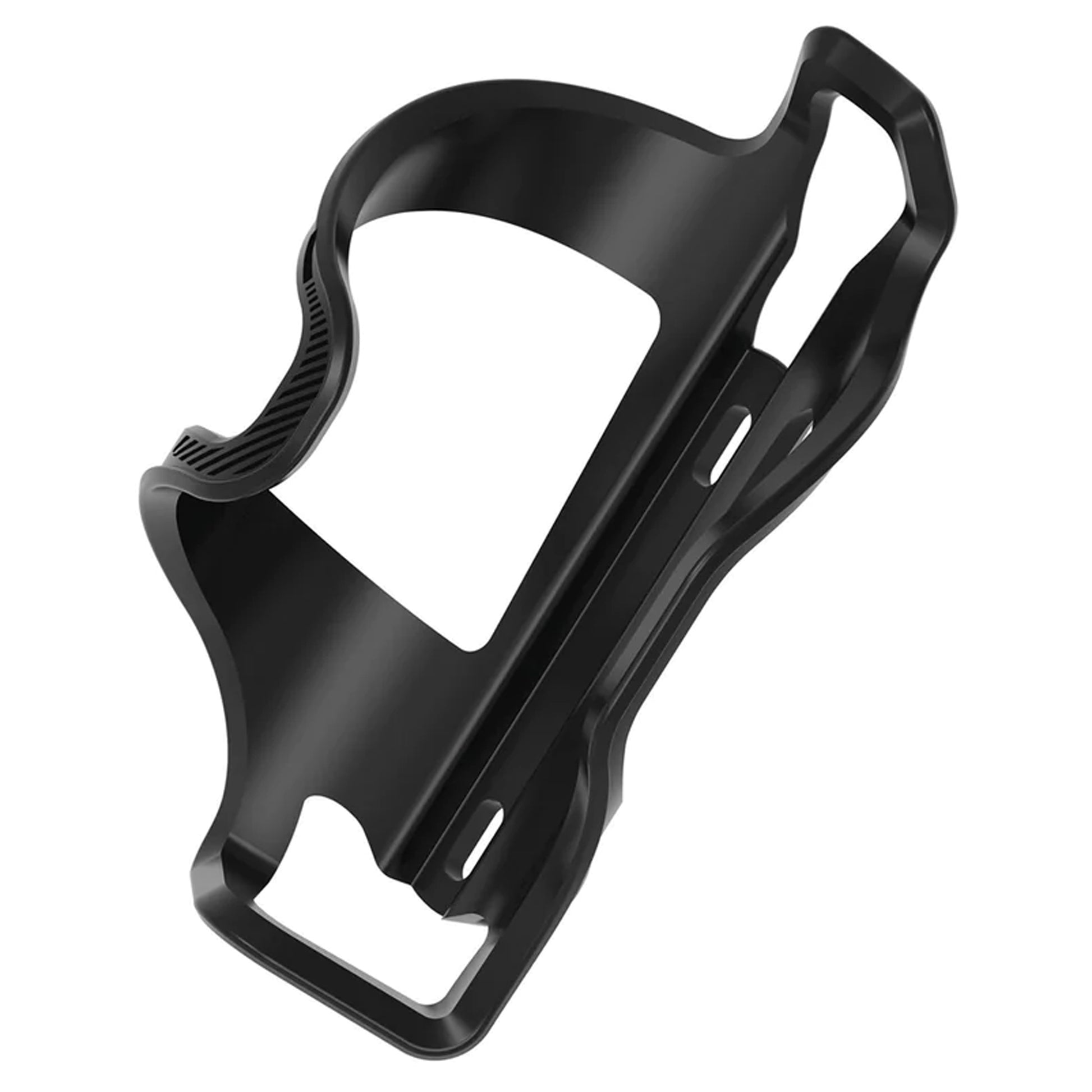 Lezyne Flow SL Water Bottle Cage - Right Side Entry Enhanced Graphics Black