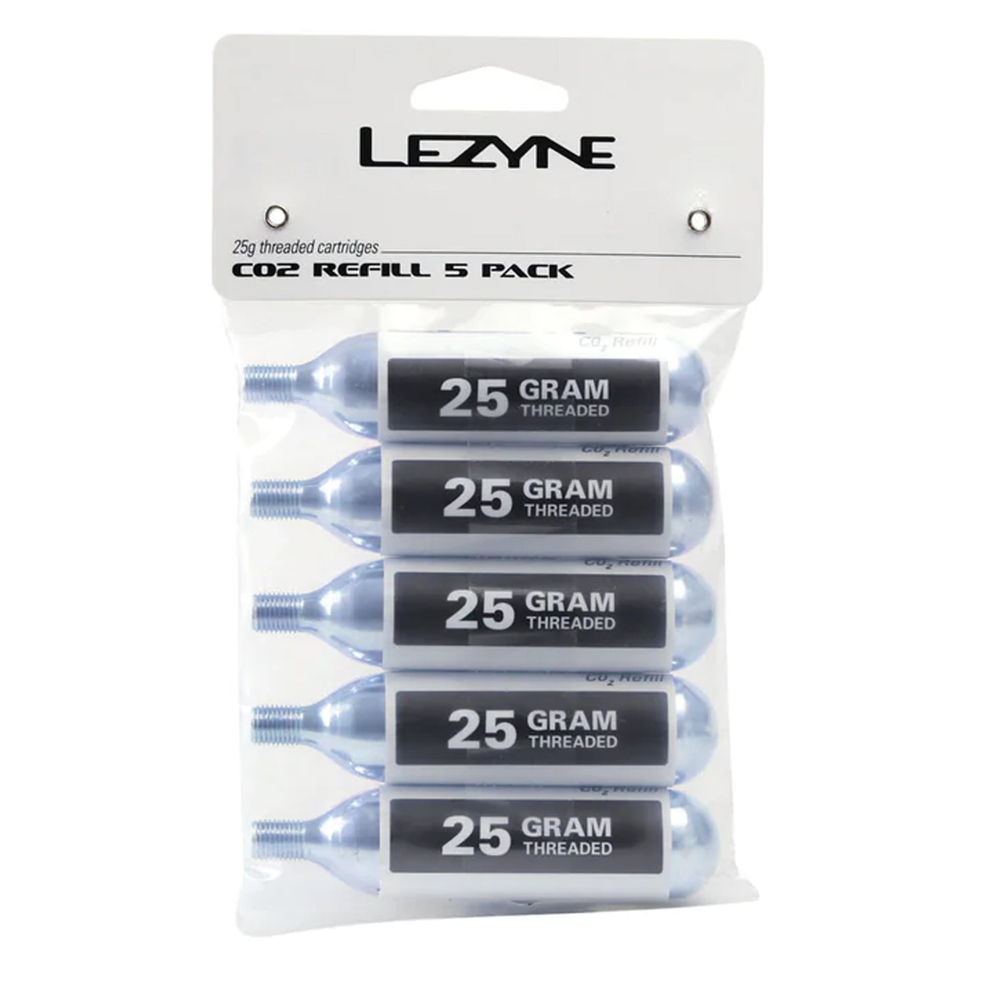 Lezyne 25g CO2 Cartridge Pack of 5