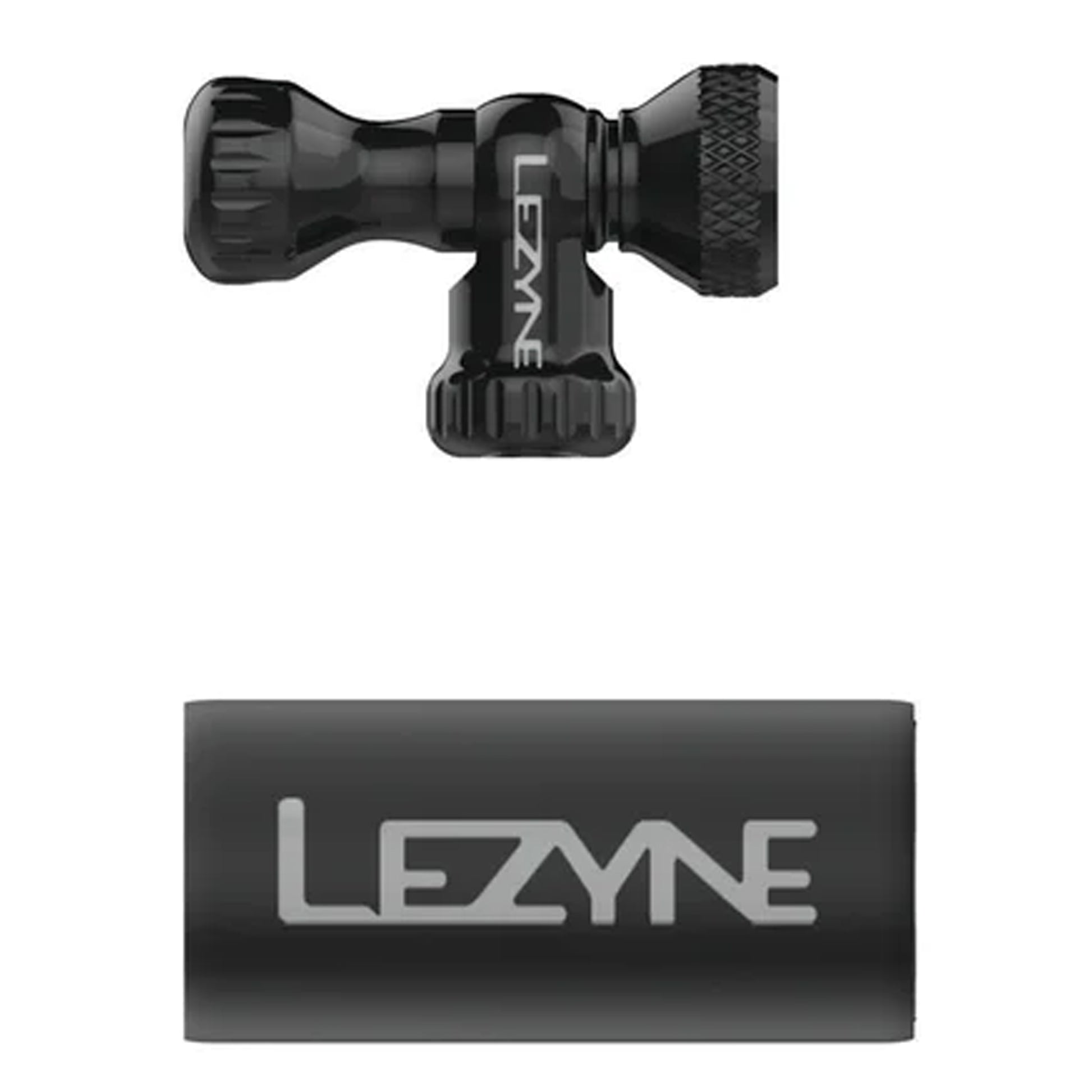 Lezyne Control Drive Co2 Slip fit head only Black