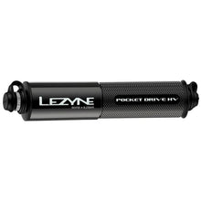 Lezyne Pocket Drive HV Frame Pump - Gloss Black
