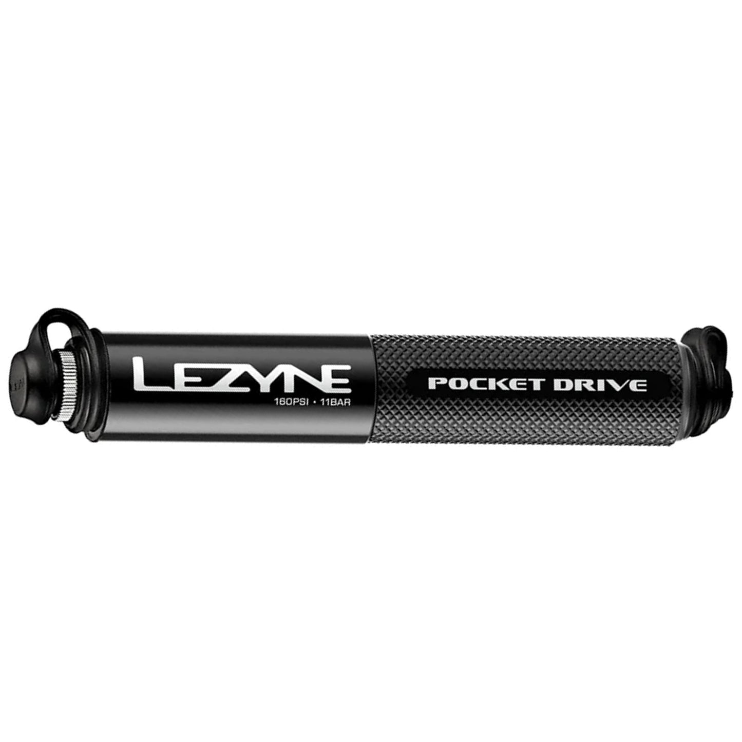Lezyne Pocket Drive Frame Pump: Black