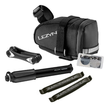 Lezyne M-Caddy Seat Bag Sport Kid Sport Drive HP Hand Pump Rap6 Tool SmartKit Composite Matrix Tire Levers BLK