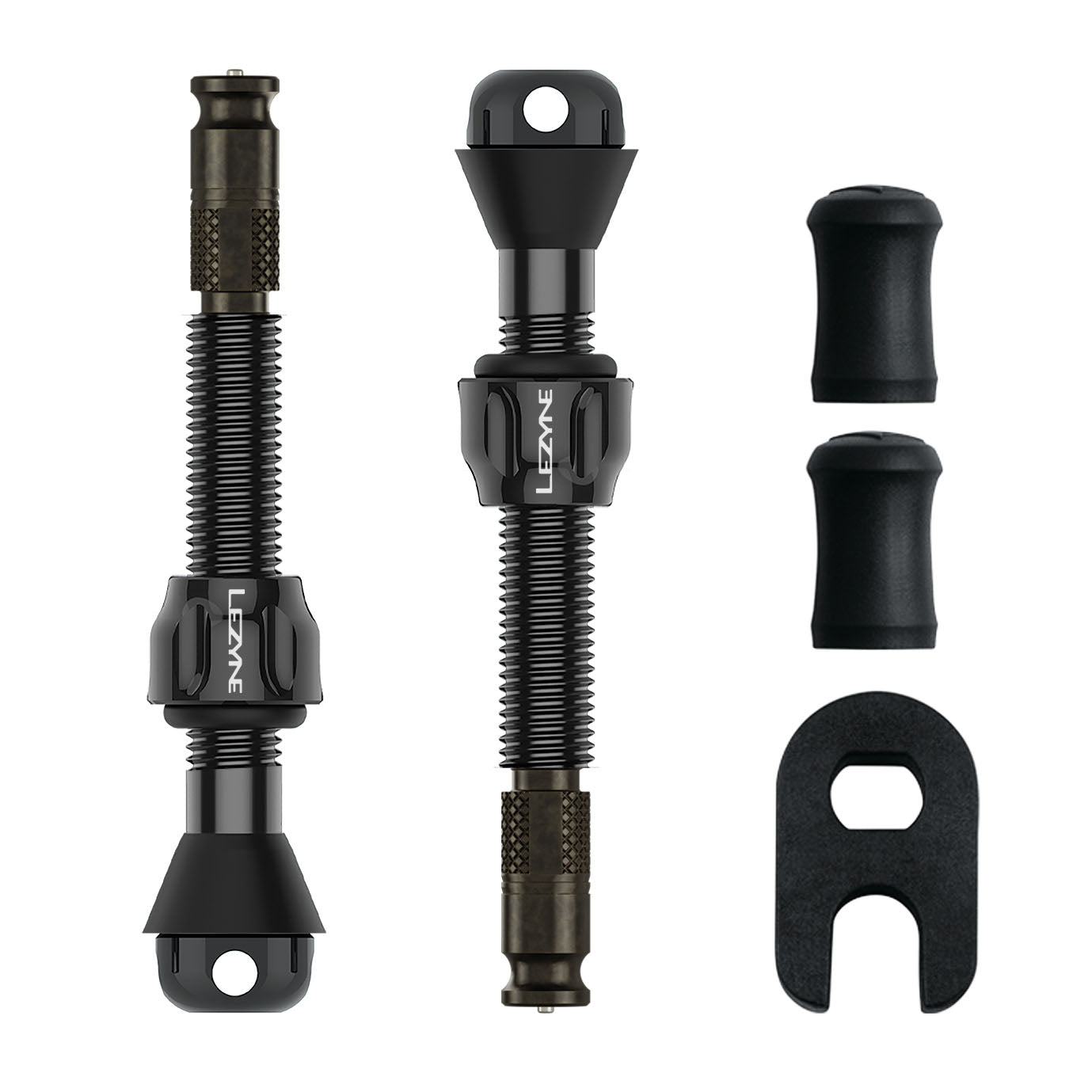 Lezyne Clik TLR Tubeless Valve Pro 44mm Black Pair
