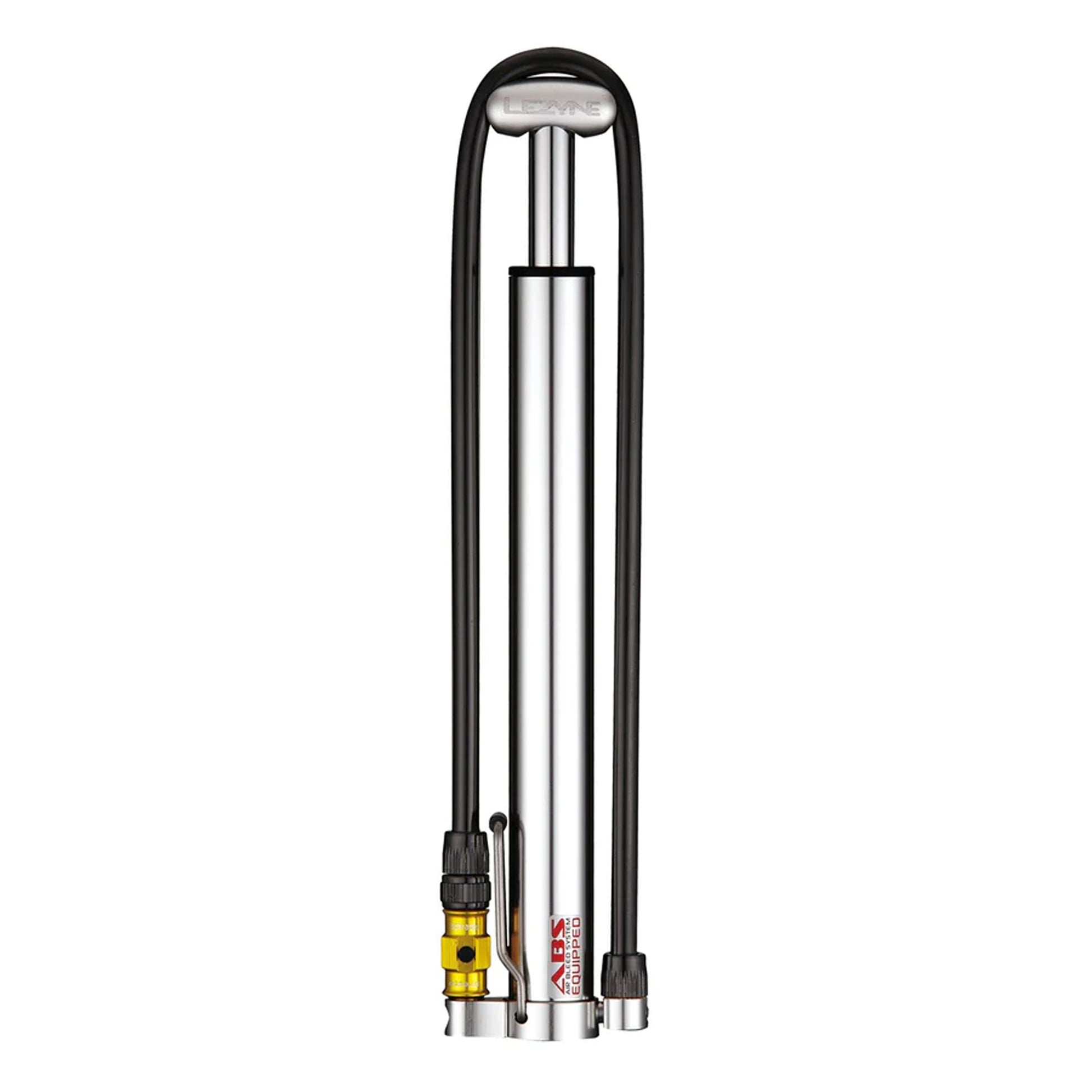 Lezyne Micro Floor Drive HV- High Volume Frame Pump Silver