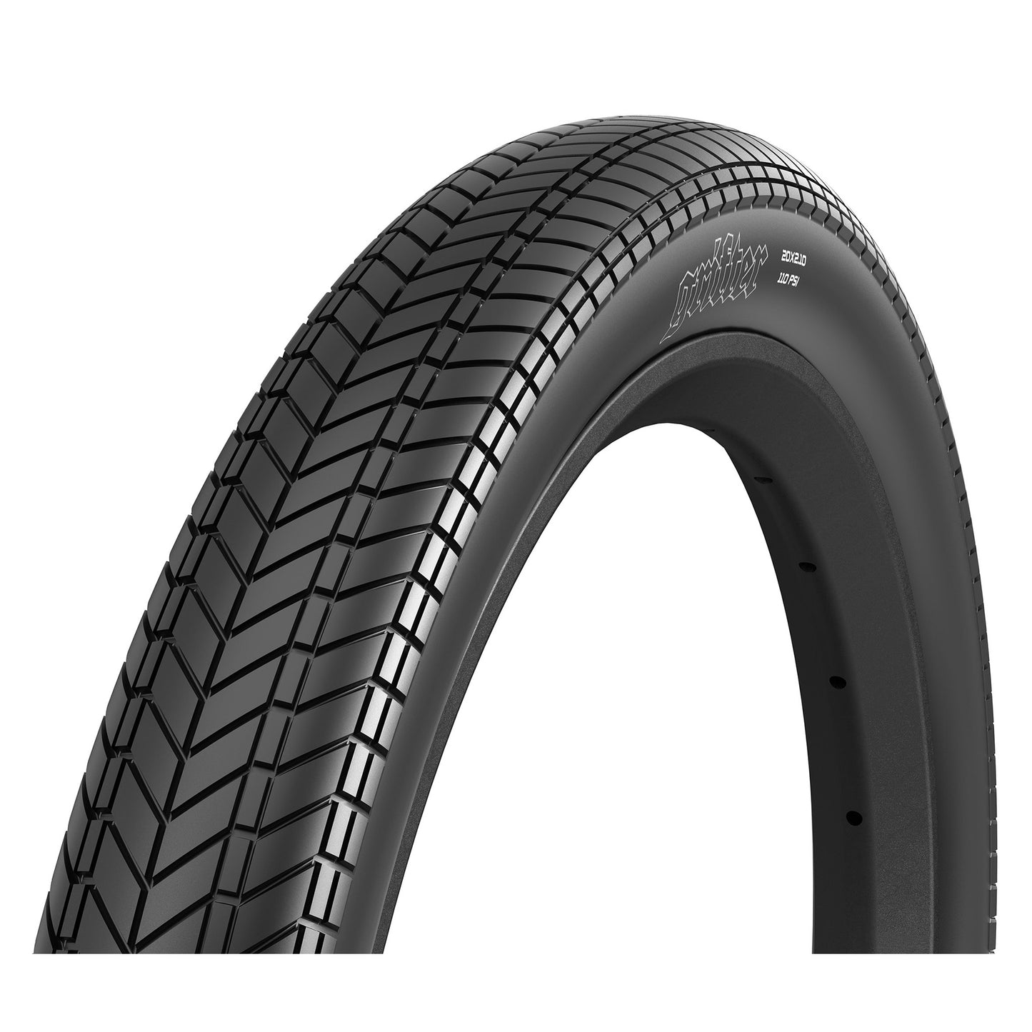 Maxxis Grifter Tire - 20 x 2.4 Clincher Folding Black 2 Ply Dual