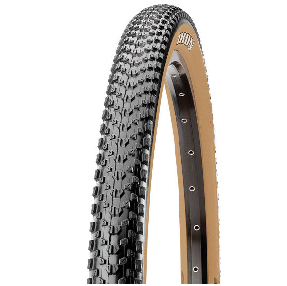 Maxxis Ikon Tire - 29 x 2.20 Tubeless Folding BLK/Dark Tan 3C MaxxSpeed EXO