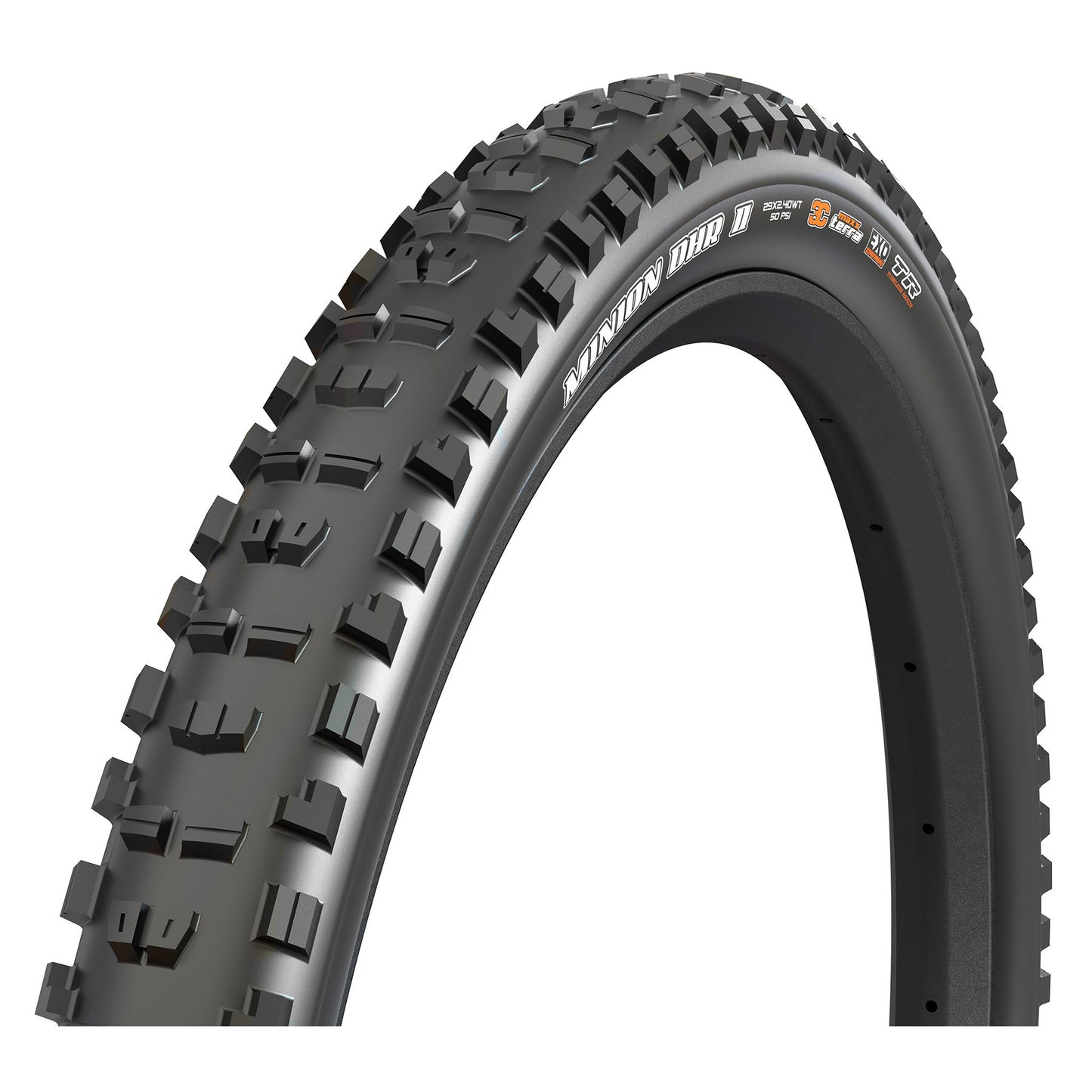 Maxxis Minion DHR II Tire - 29 x 2.4 Tubeless Folding BLK 3C MaxxGrip EXO+ Wide Trail