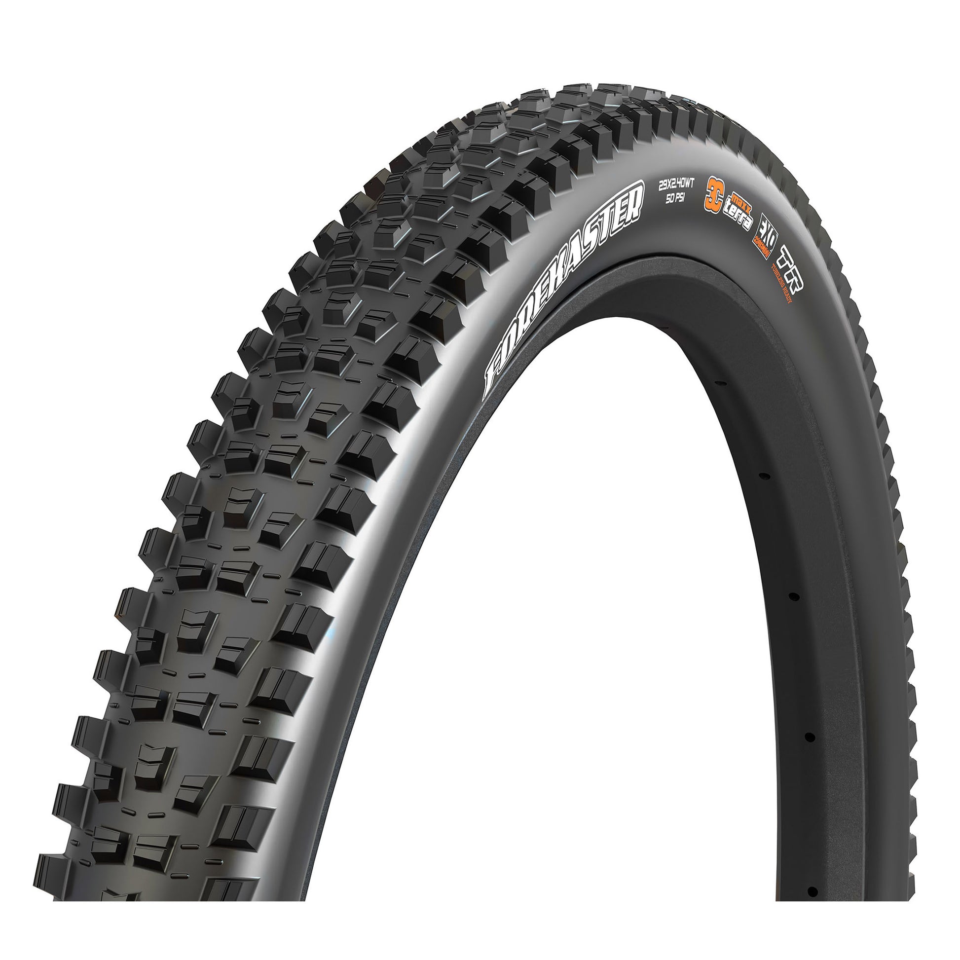 Maxxis Forekaster Tire - 29 x 2.4 Tubeless Folding BLK 3CT EXO+ Wide Trail E-50