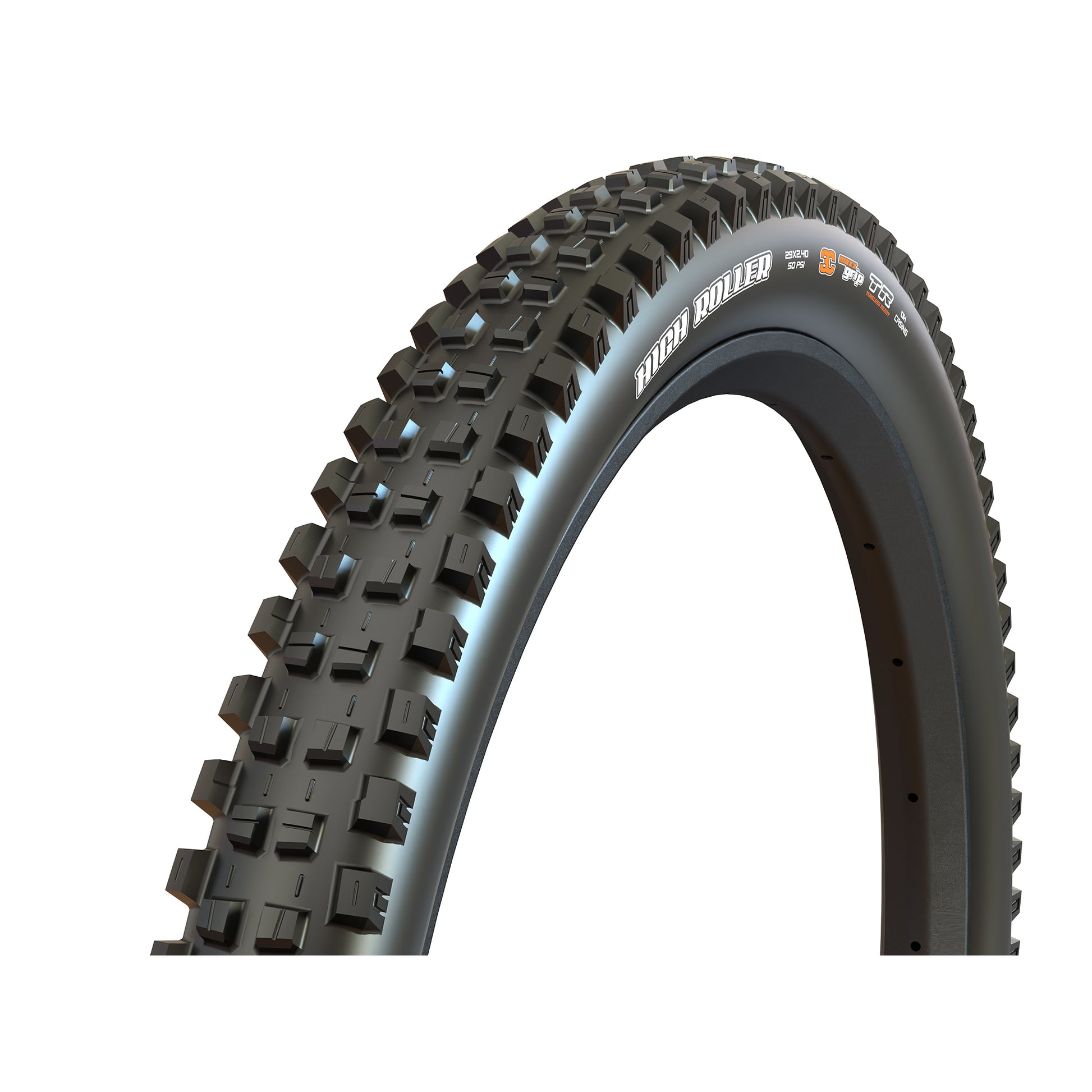 Maxxis High Roller III Tire - 27.5 x 2.4 Tubeless Folding BLK 3C MaxxGrip DH
