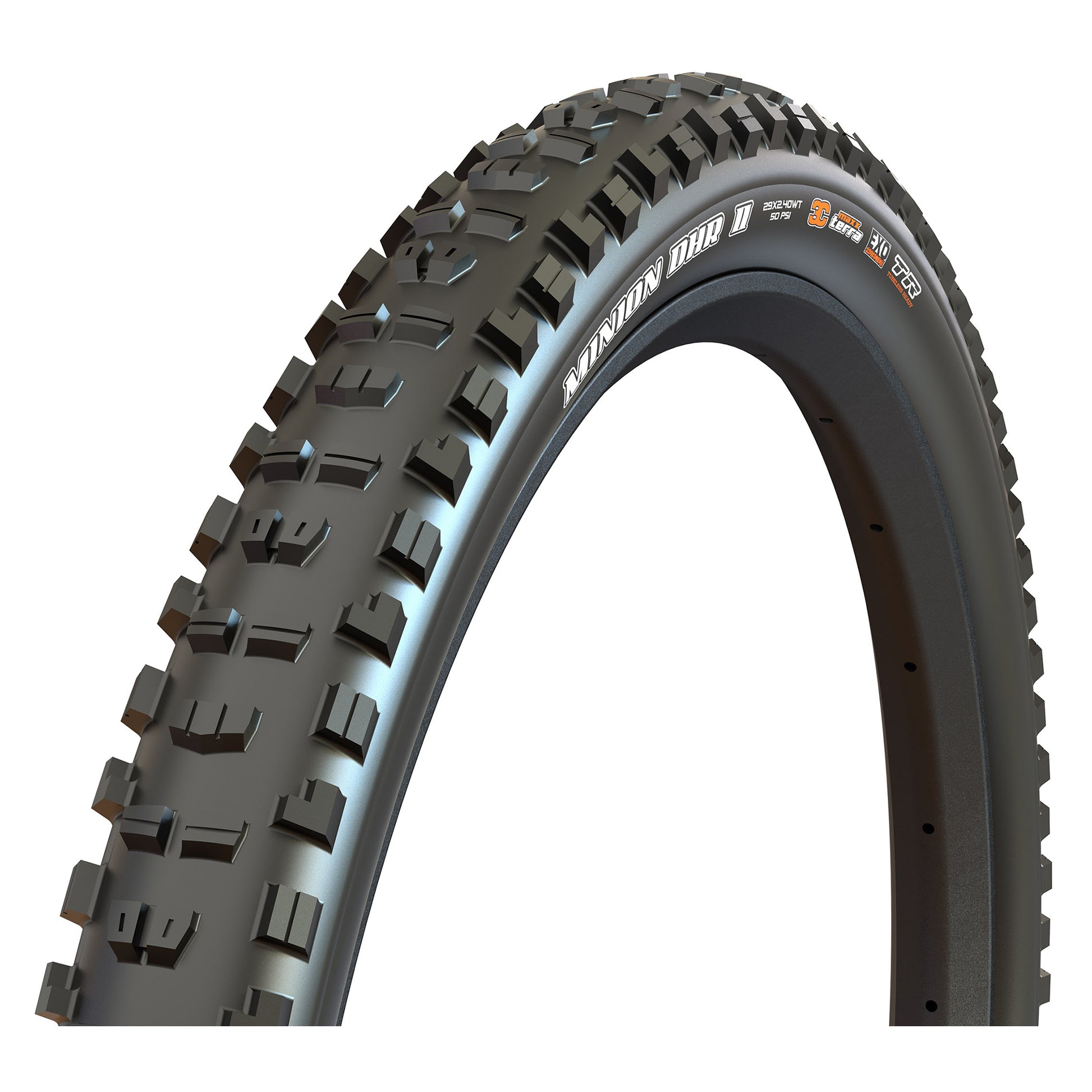 Maxxis Minion DHR II Tire - 29 x 2.5 Tubeless Folding BLK 3C MaxxTerra EXO+