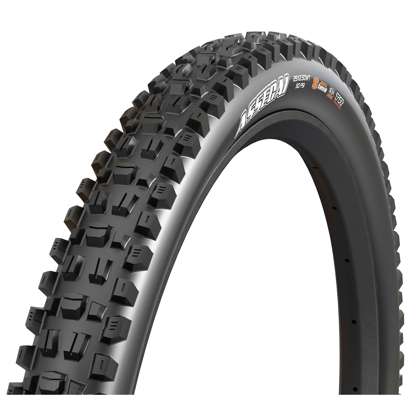 Maxxis Assegai Tire - 29 x 2.5 Tubeless Folding BLK 3C MaxxGrip EXO+ Wide Trail