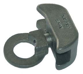 MKS BMX Chain Tensioner - For 9.5 - 10 mm axles 8mm thick dropouts Gray
