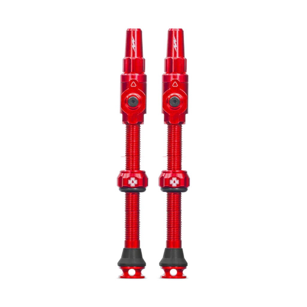 Muc-Off Big Bore Lite Tubeless Valve Stems - Large 45mm -Red