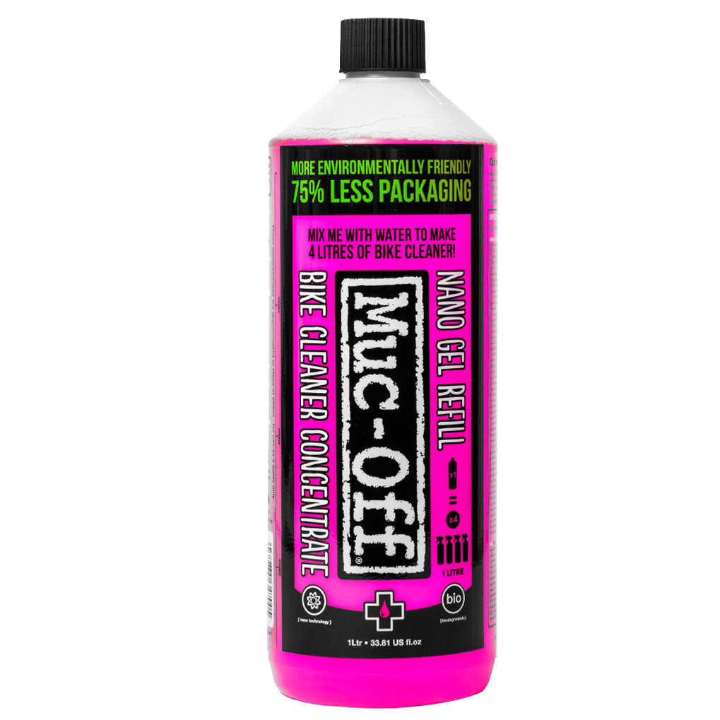 Muc-Off Nano Tech Gel Concentrate Cleaner: 1L Bottle