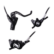 Magura MT Trail Sport Disc Brake Set - Front Rear Hydraulic Post Mount BLK/White
