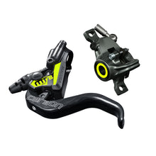 Magura MT8 SL Disc Brake Lever - Front Rear Hydraulic Post Mount Gray/YLW