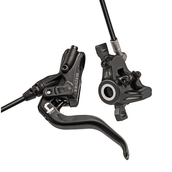 Magura MT4 Disc Brake and Lever - Front or Rear Hydraulic Post Mount Black