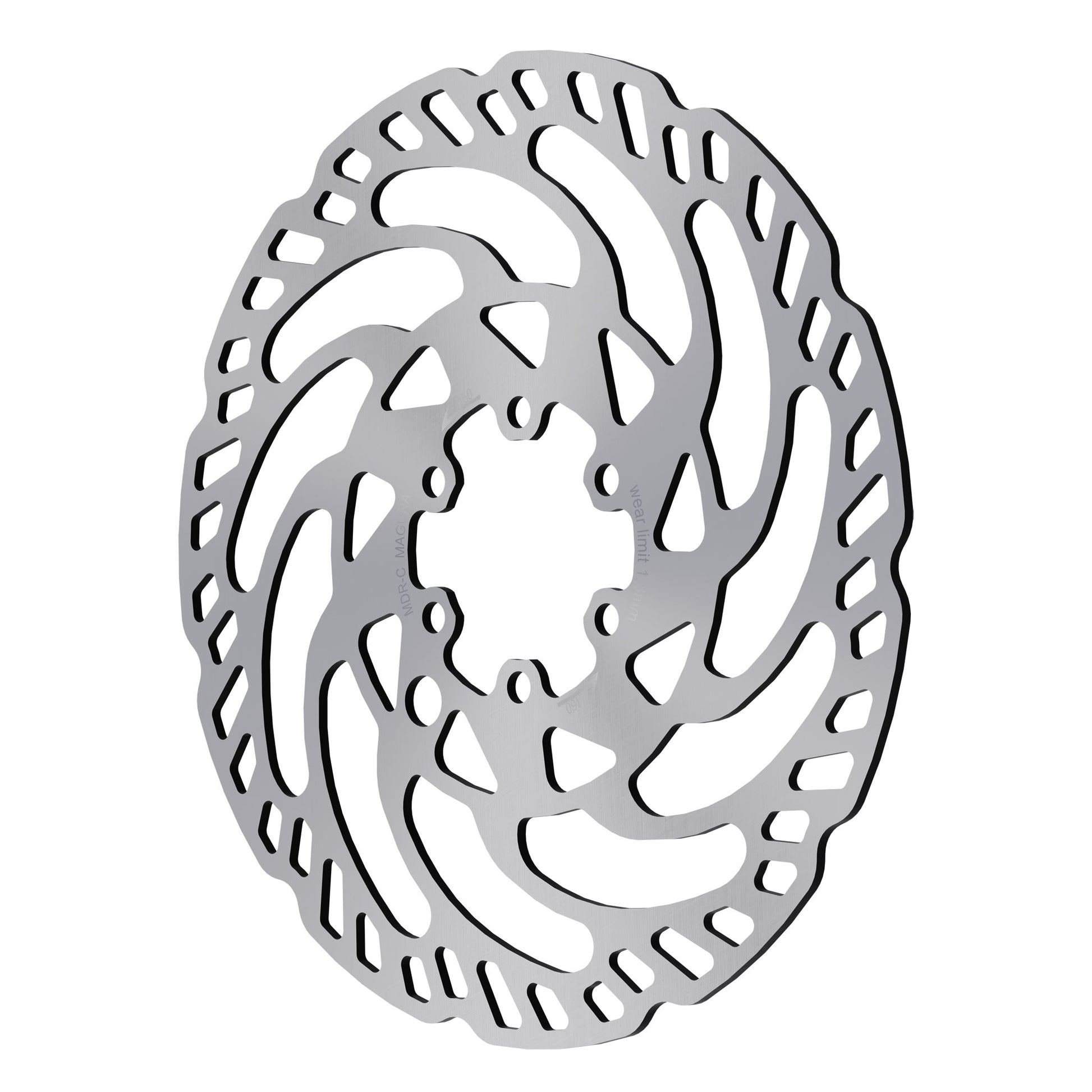 Magura MDR-C Disc Brake Rotor - 160mm 6-Bolt eBike Optimized Silver