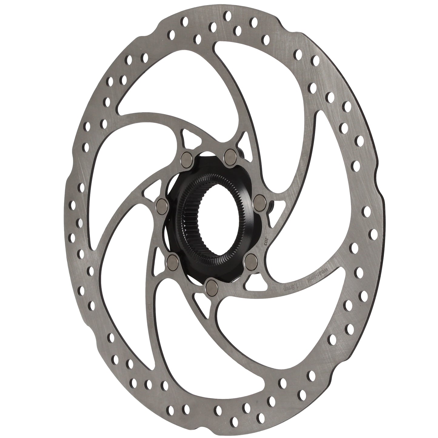 Magura Storm CL Disc Brake Rotor - 203mm Center Lock For Thru-Axle Hub Silver