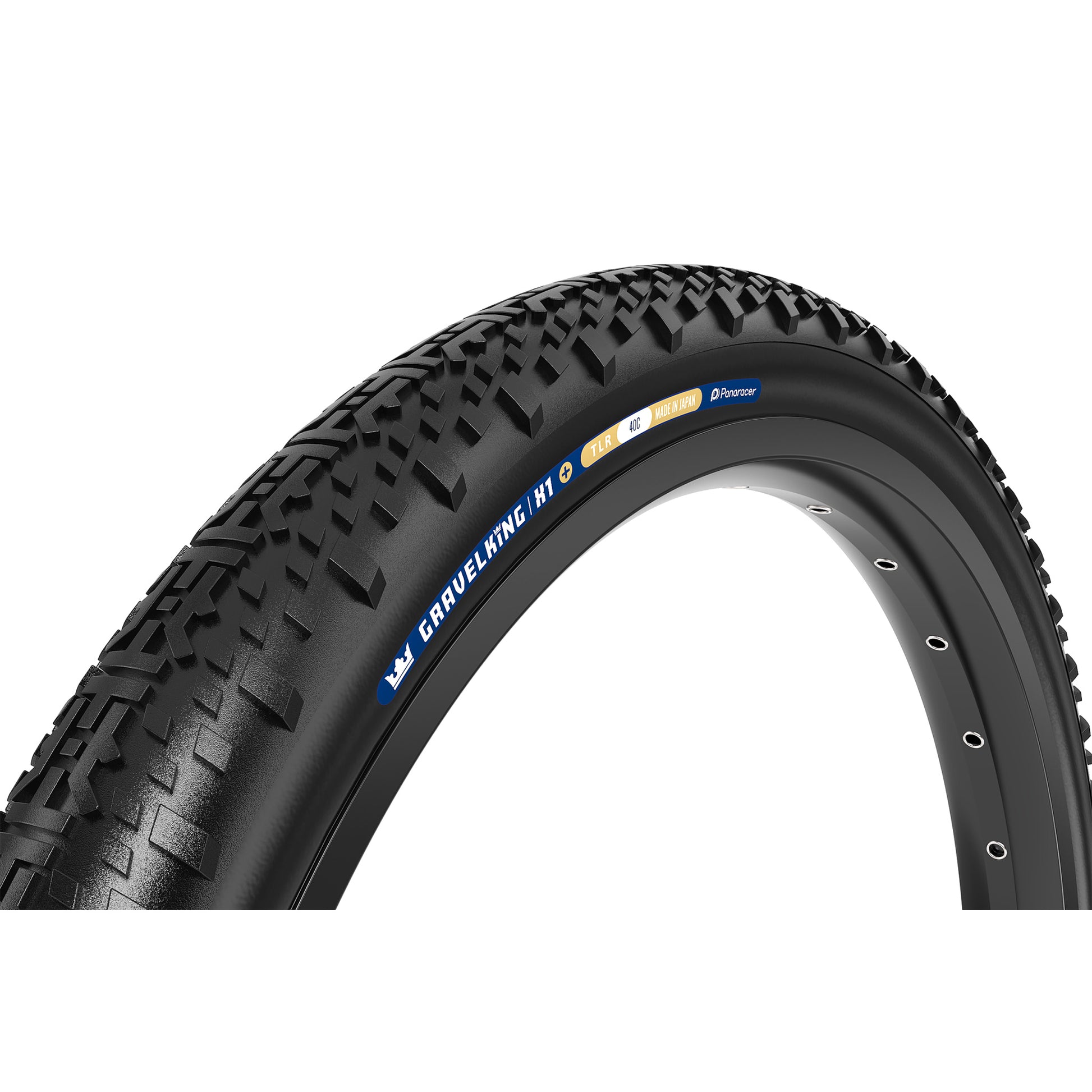 Panaracer GravelKing X1 Plus Tire - 700 x 40 Tubeless Folding Black