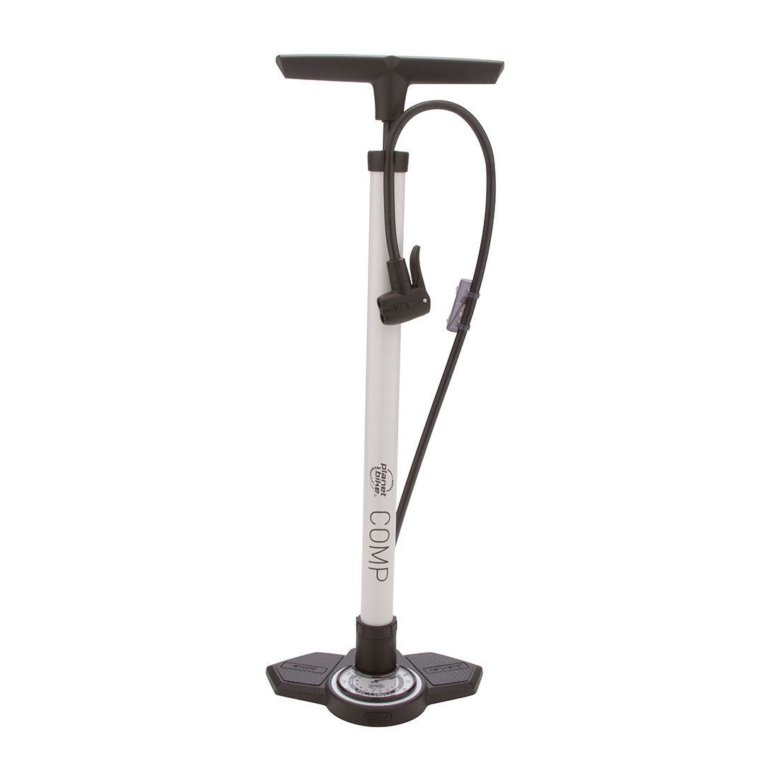 Planet Bike Comp 2.0 Floor Pump: White