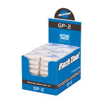 Park Tool Glueless Patch Kit: Display Box with 48 Individual Kits