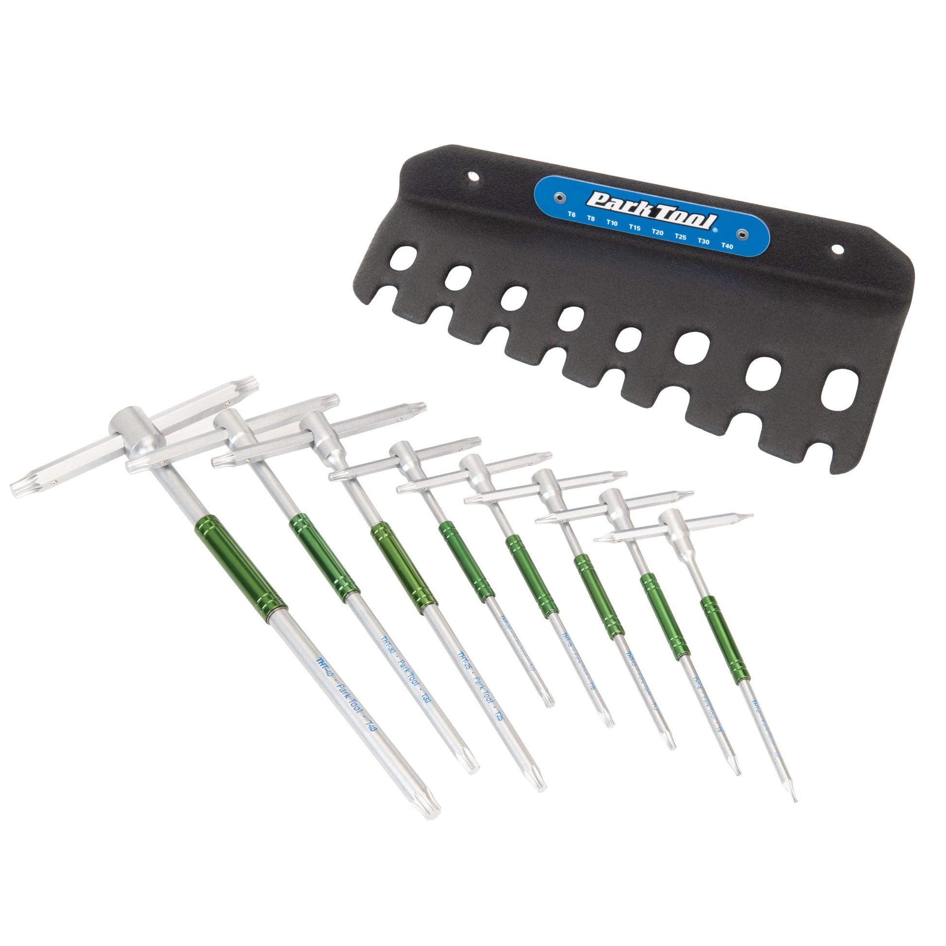 Park Tool THT-1 Sliding T-Handle Star-Shaped Torx Wrench Set