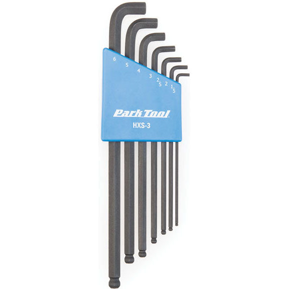 Park Tool HXS-3 Stubby Hex Wrench Set 1.5-6mm
