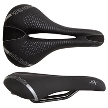 Selle Italia Lady Gel Flow Saddle L L2 Manganese Rail - Black