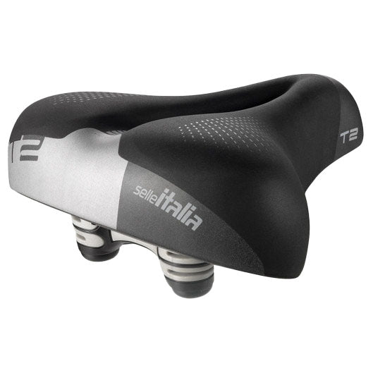 Selle Italia T 2  Flow L2 FeC Alloy Rail Soft-Tek Black