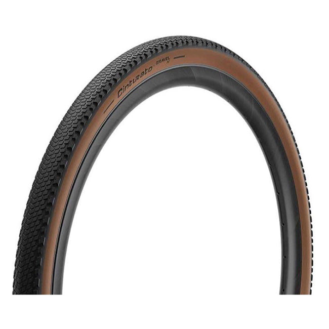 Pirelli Cinturato Gravel H Tire - 700 x 40 Tubeless Folding Classic Tan