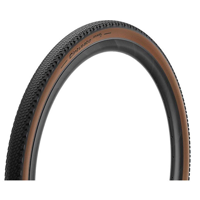 Pirelli Cinturato Gravel H Tire - 700 x 45 Tubeless Folding Classic Tan